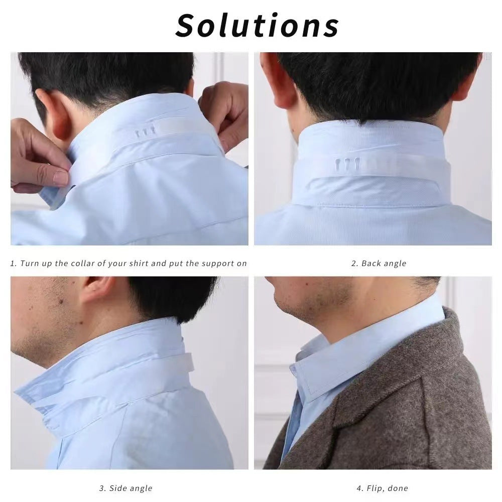 Invisible Plastic Collar Stay, Slim Support for Shirts – TJR4M6X