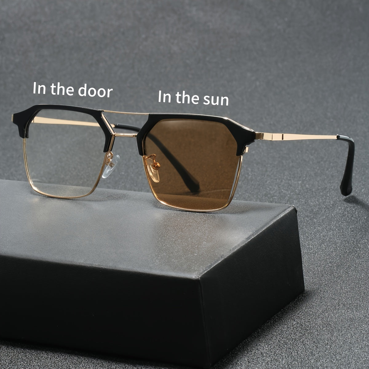 Unisex Photochromic Glasses with Full Frame - TJR8Q5M