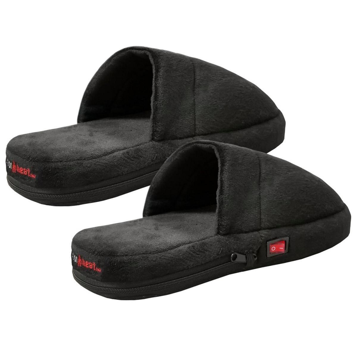 Open Box ActionHeat AA Battery Heated Slippers