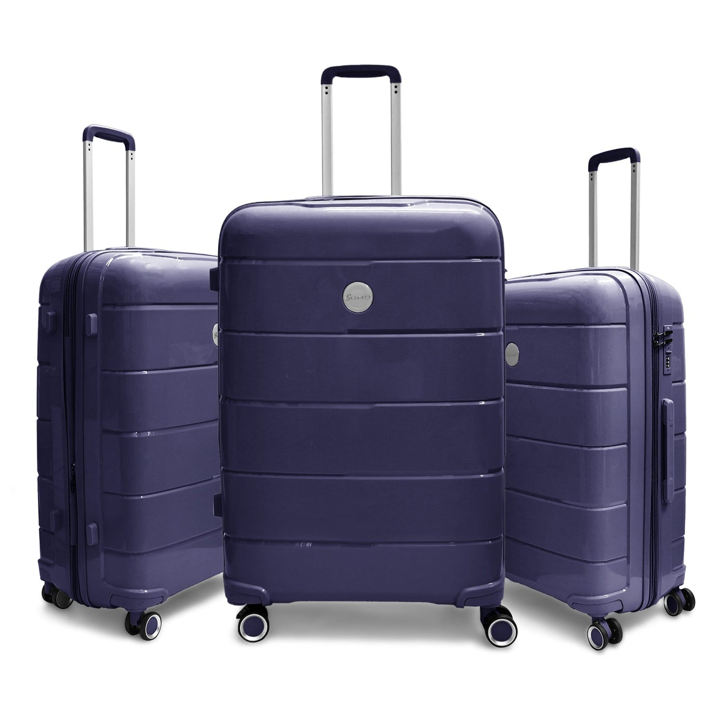 Sumo Fibertech Pp Luggage 3Pc Set (20/24/28")