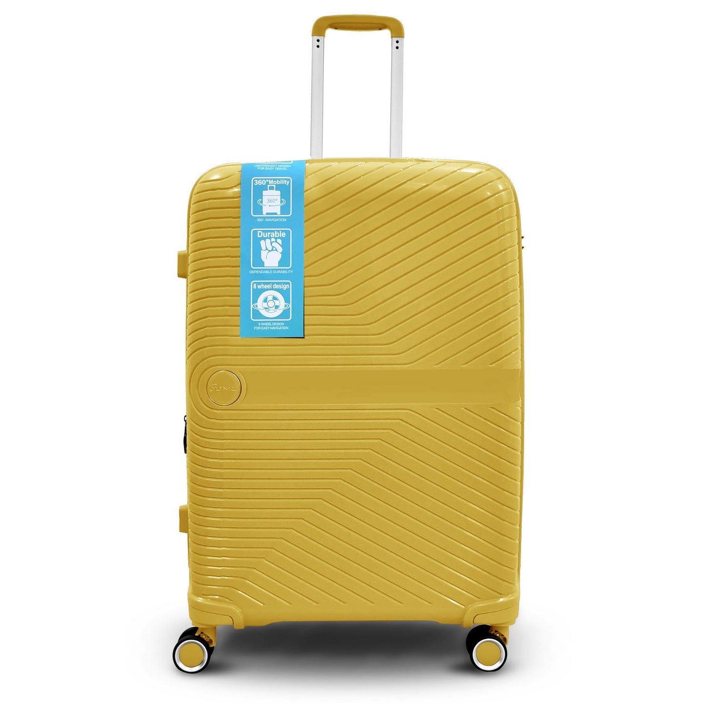 Sumo Travelite Pro 360Â° Expandable Pp Luggage 3Pc Set 20/24/28"