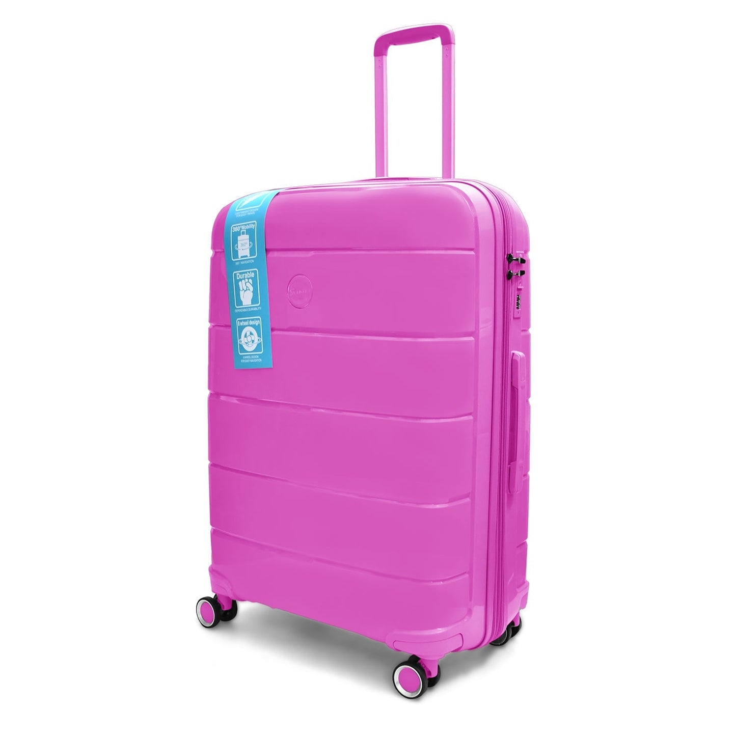 Sumo Fibertech Pp Luggage 3Pc Set (20/24/28")