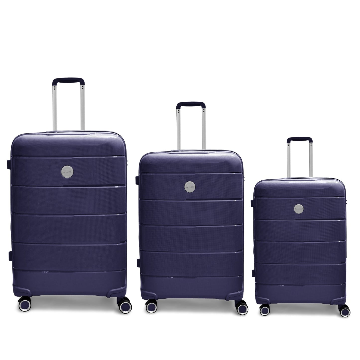 Sumo Fibertech Pp Luggage 3Pc Set (20/24/28")