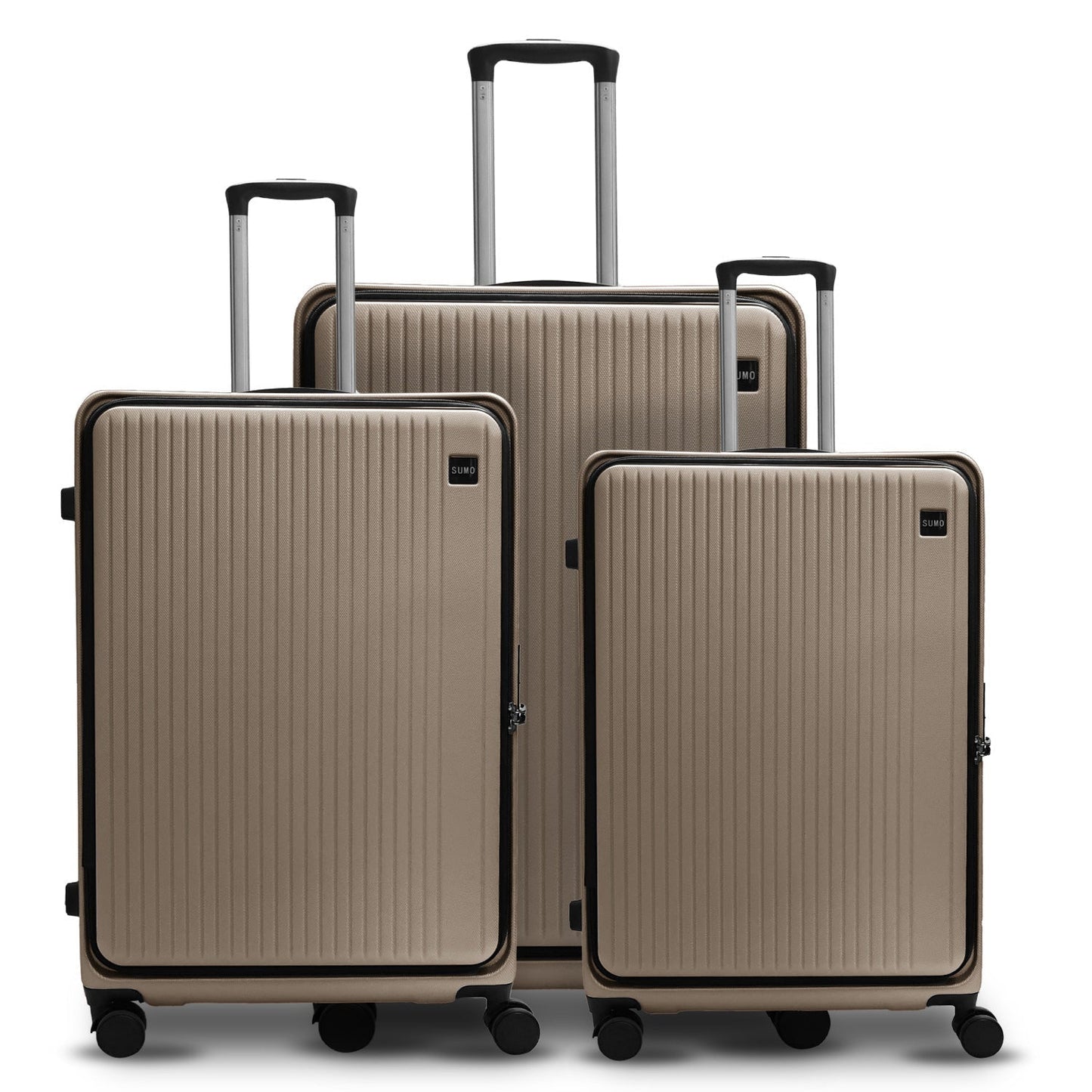 Prestige Glide Sumo Deluxe Expandable Luggage Trio (20/24/28")