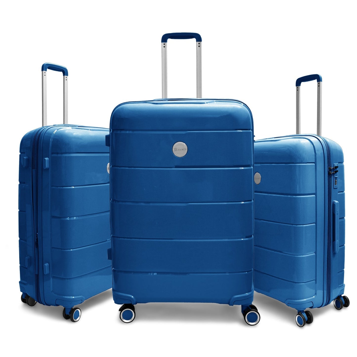 Sumo Fibertech Pp Luggage 3Pc Set (20/24/28")