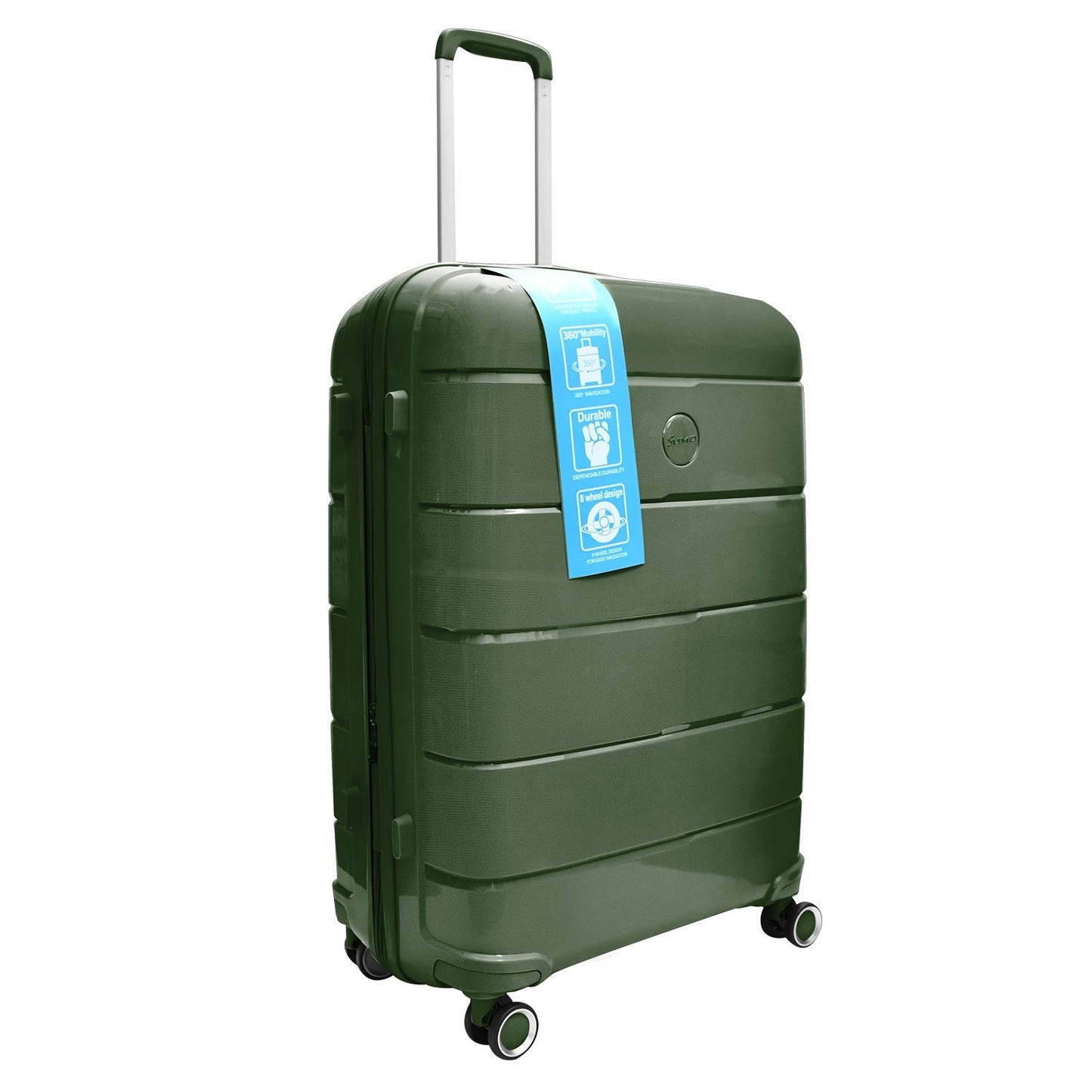 Sumo Fibertech Pp Luggage 3Pc Set (20/24/28")
