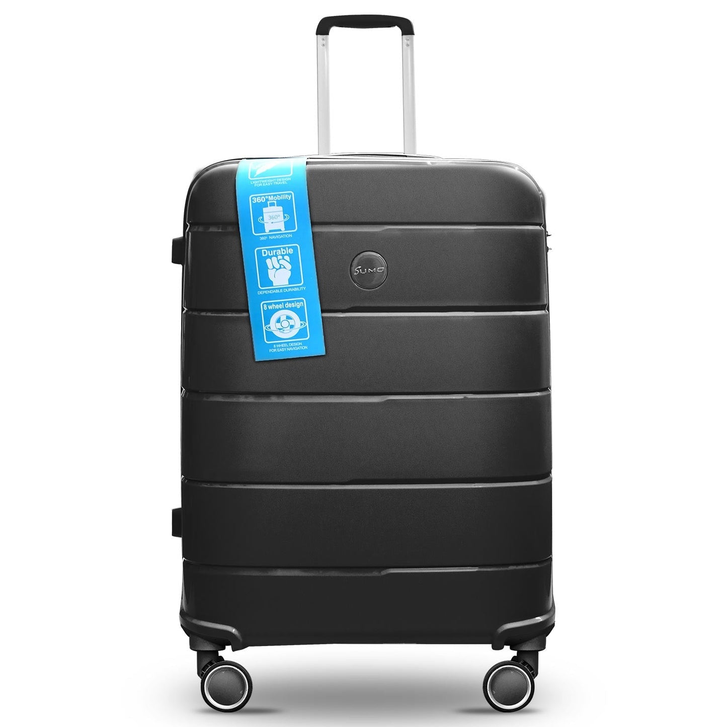 Sumo Fibertech Pp Luggage 3Pc Set (20/24/28")