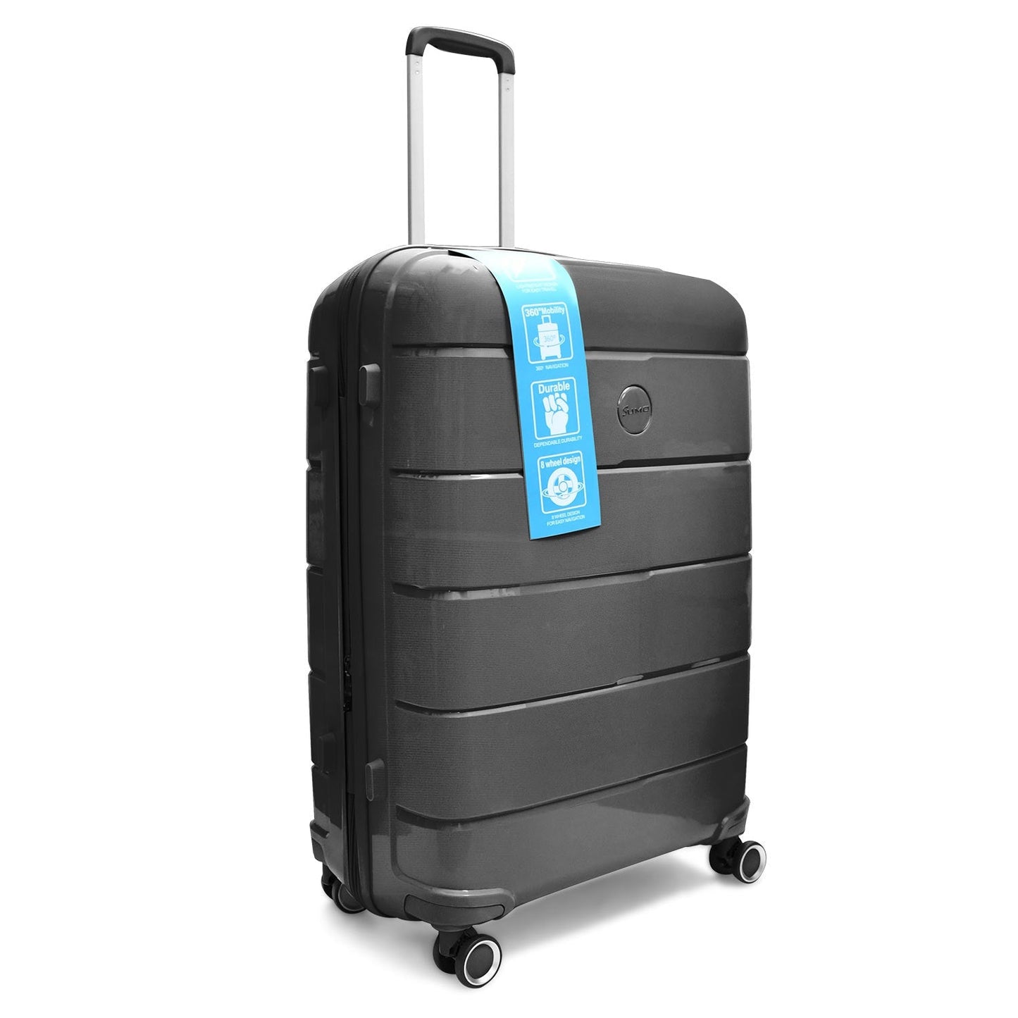 Sumo Fibertech Pp Luggage 3Pc Set (20/24/28")