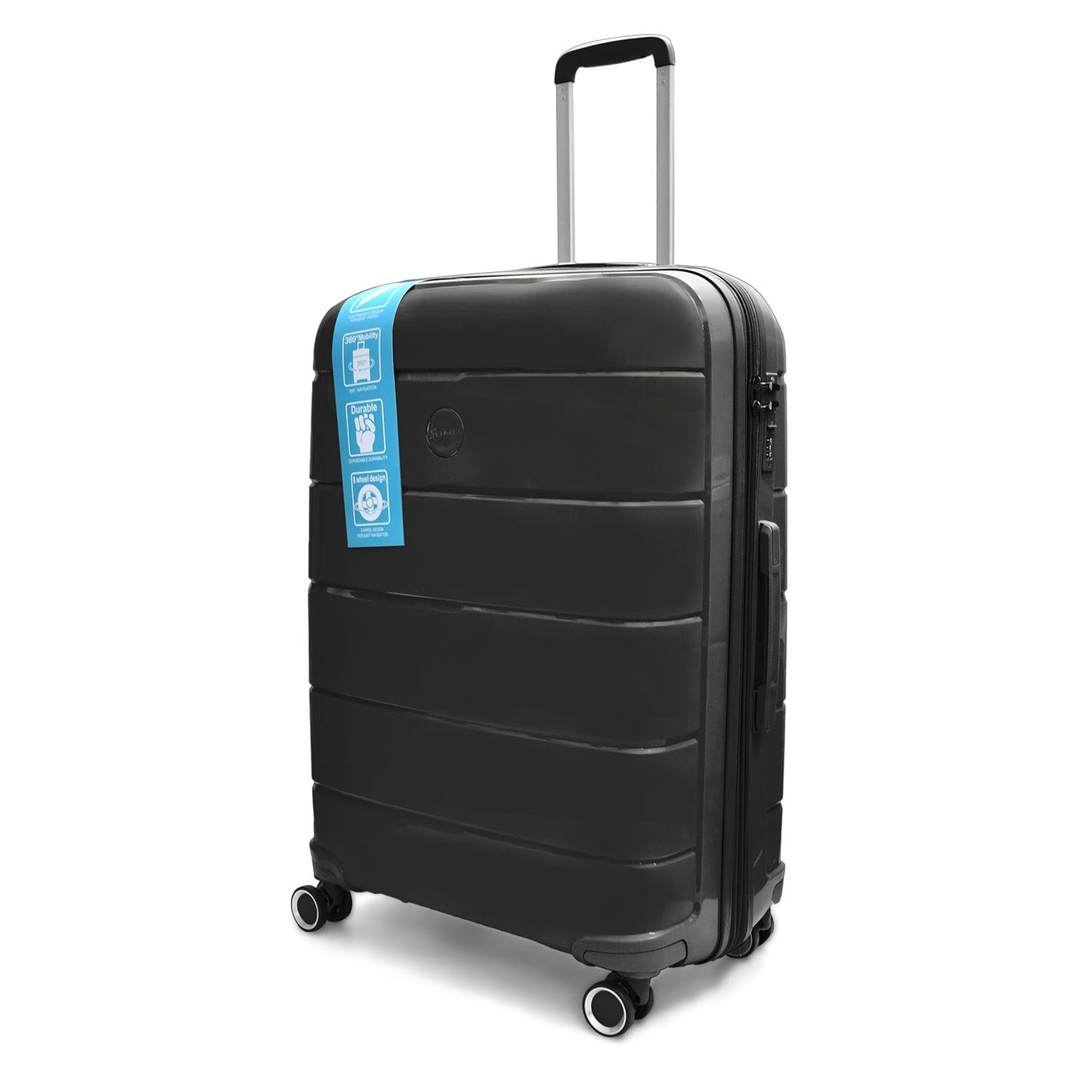 Sumo Fibertech Pp Luggage 3Pc Set (20/24/28")