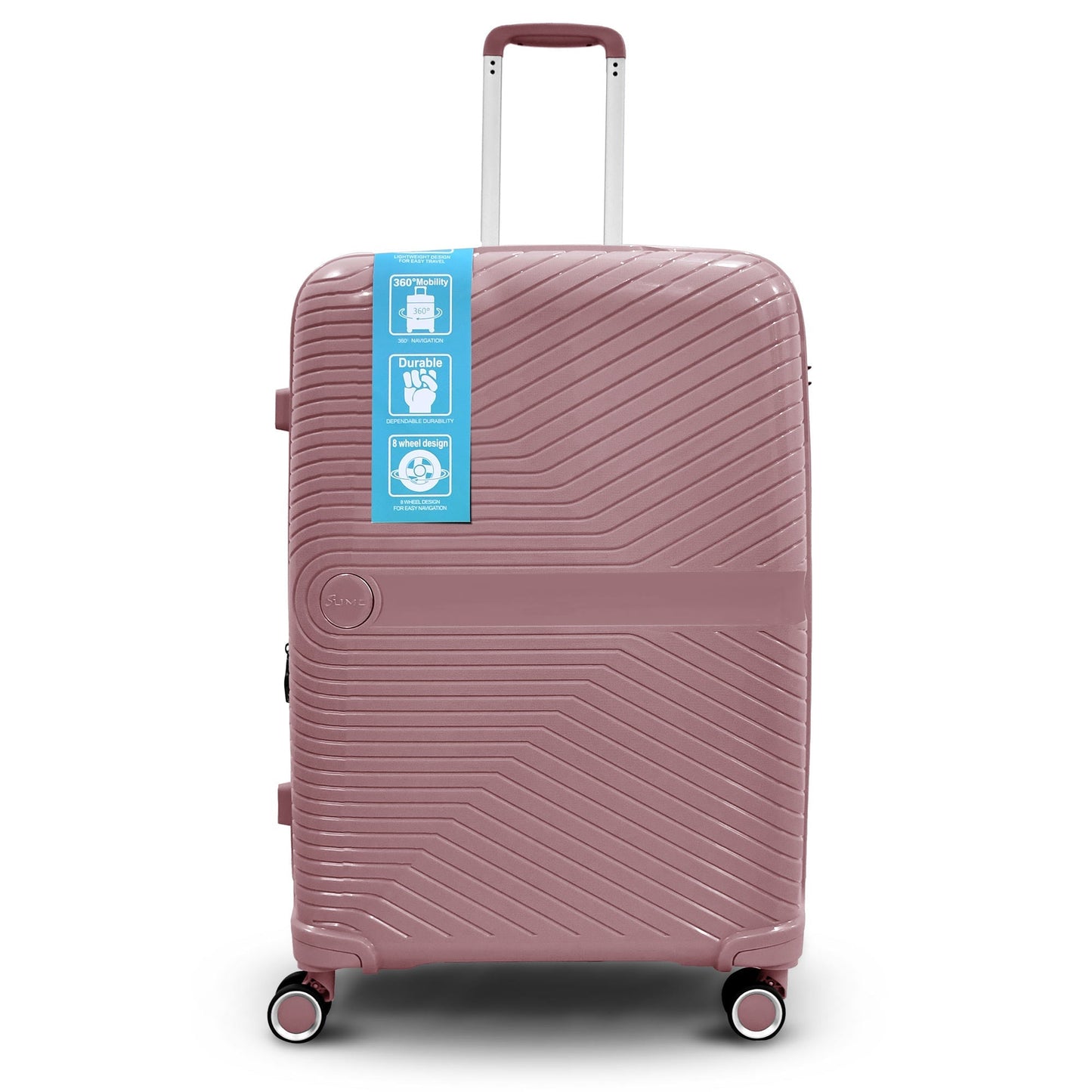 Sumo Travelite Pro 360Â° Expandable Pp Luggage 3Pc Set 20/24/28"