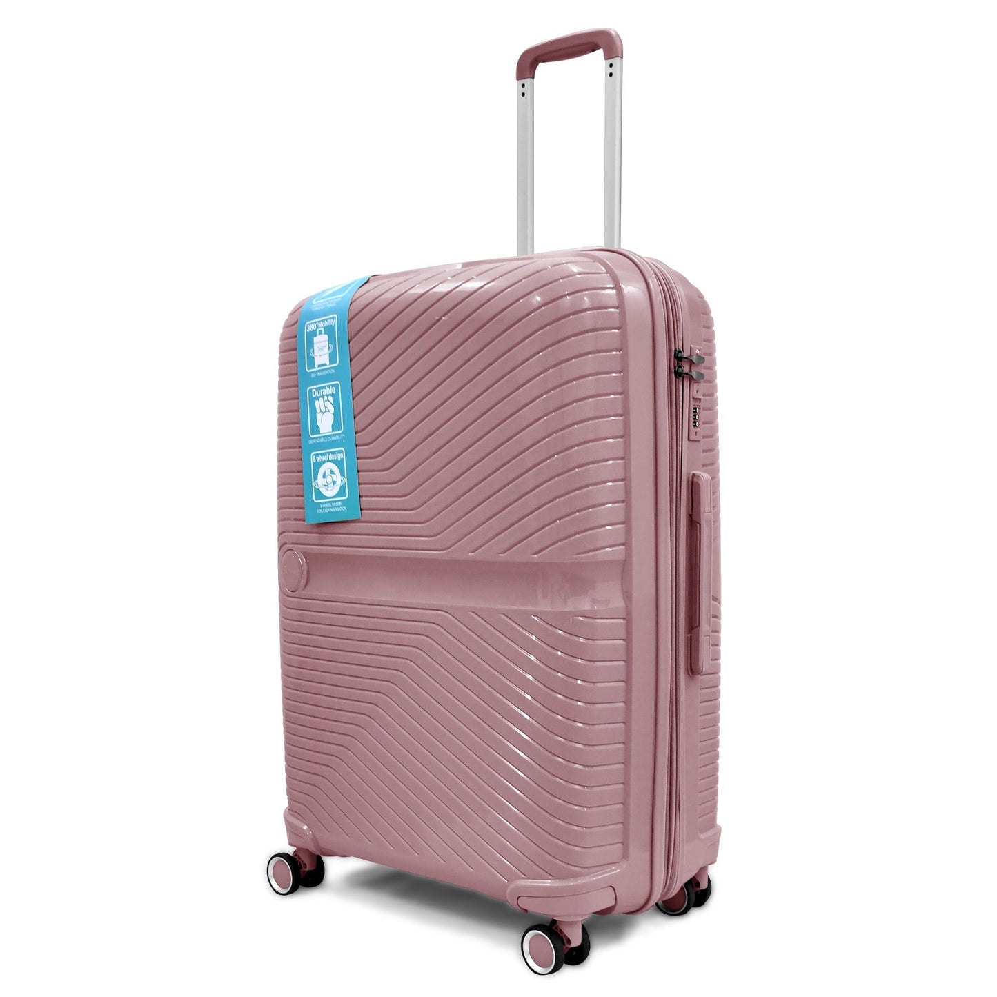 Sumo Travelite Pro 360Â° Expandable Pp Luggage 3Pc Set 20/24/28"