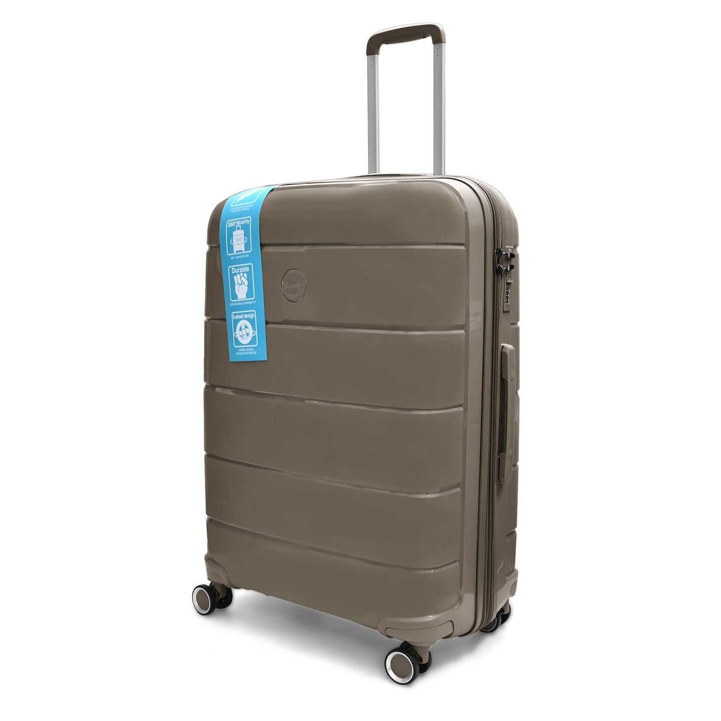 Sumo Fibertech Pp Luggage 3Pc Set (20/24/28")