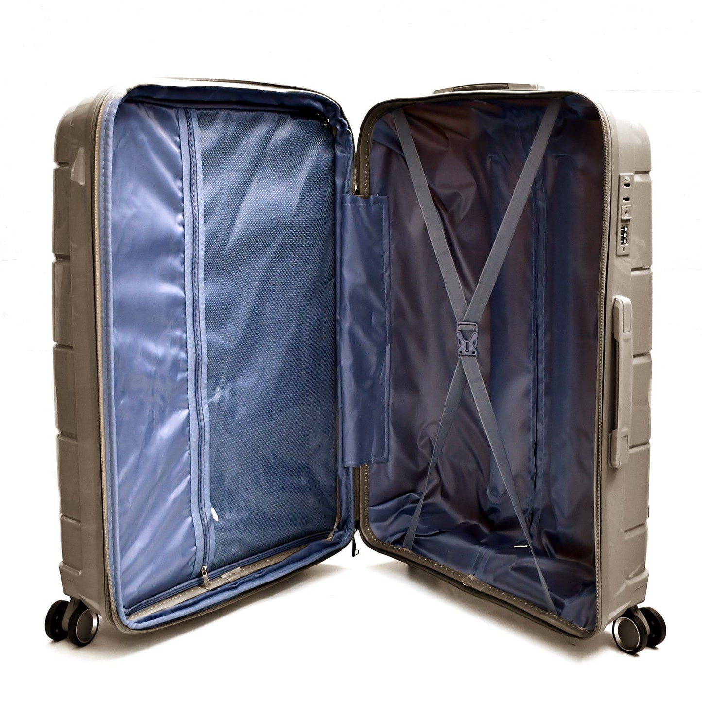 Sumo Fibertech Pp Luggage 3Pc Set (20/24/28")