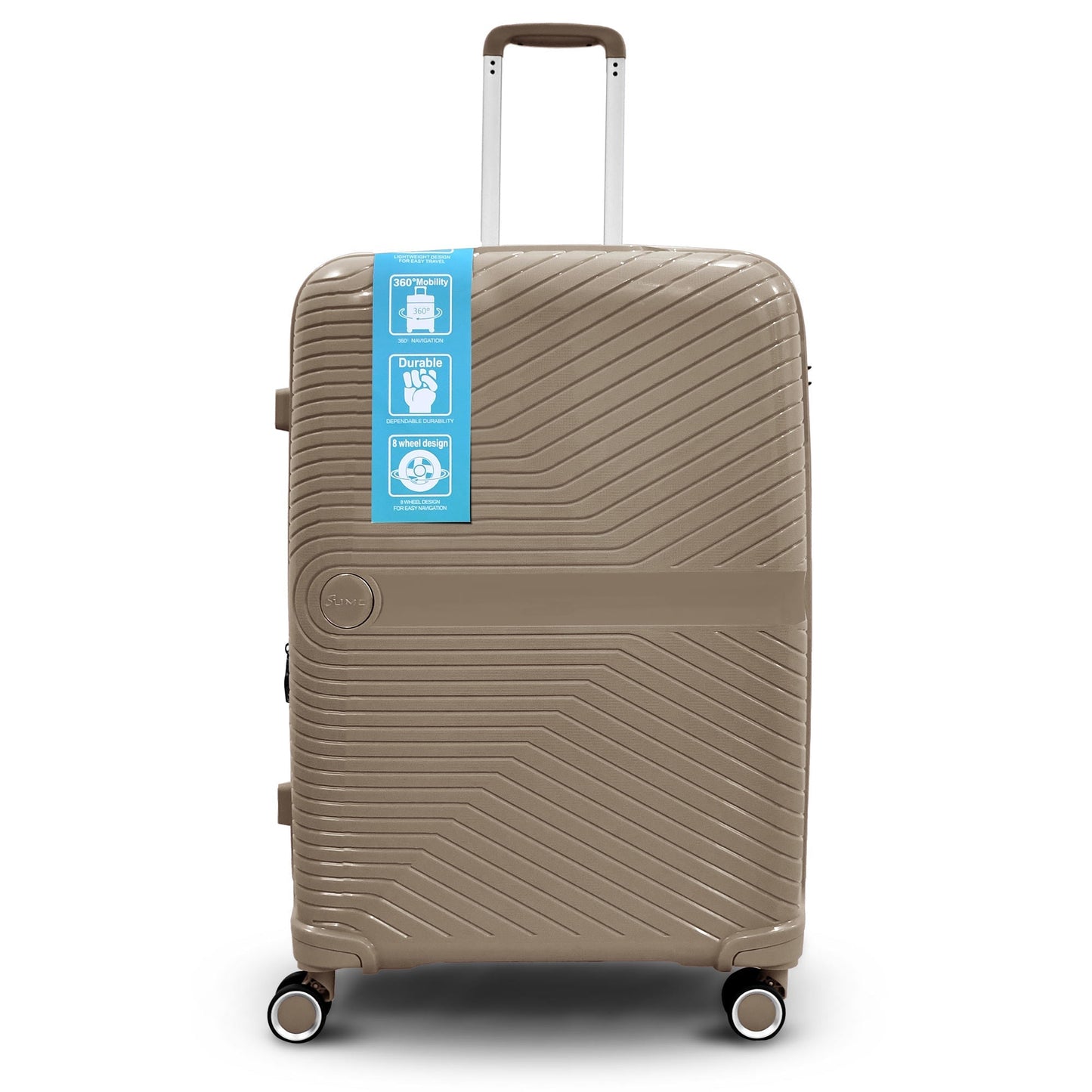 Sumo Travelite Pro 360Â° Expandable Pp Luggage 3Pc Set 20/24/28"