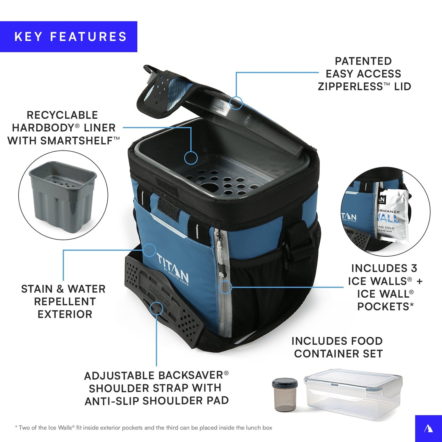 Fridge Cold Zipperless™ Lunch Box