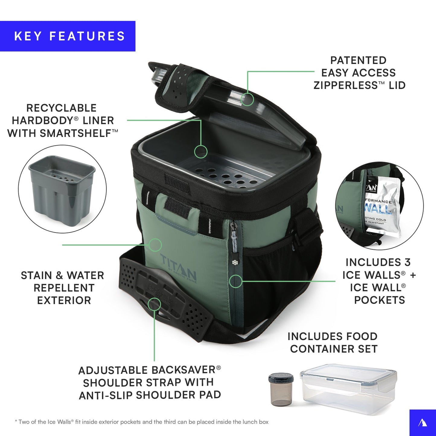 Fridge Cold Zipperless™ Lunch Box