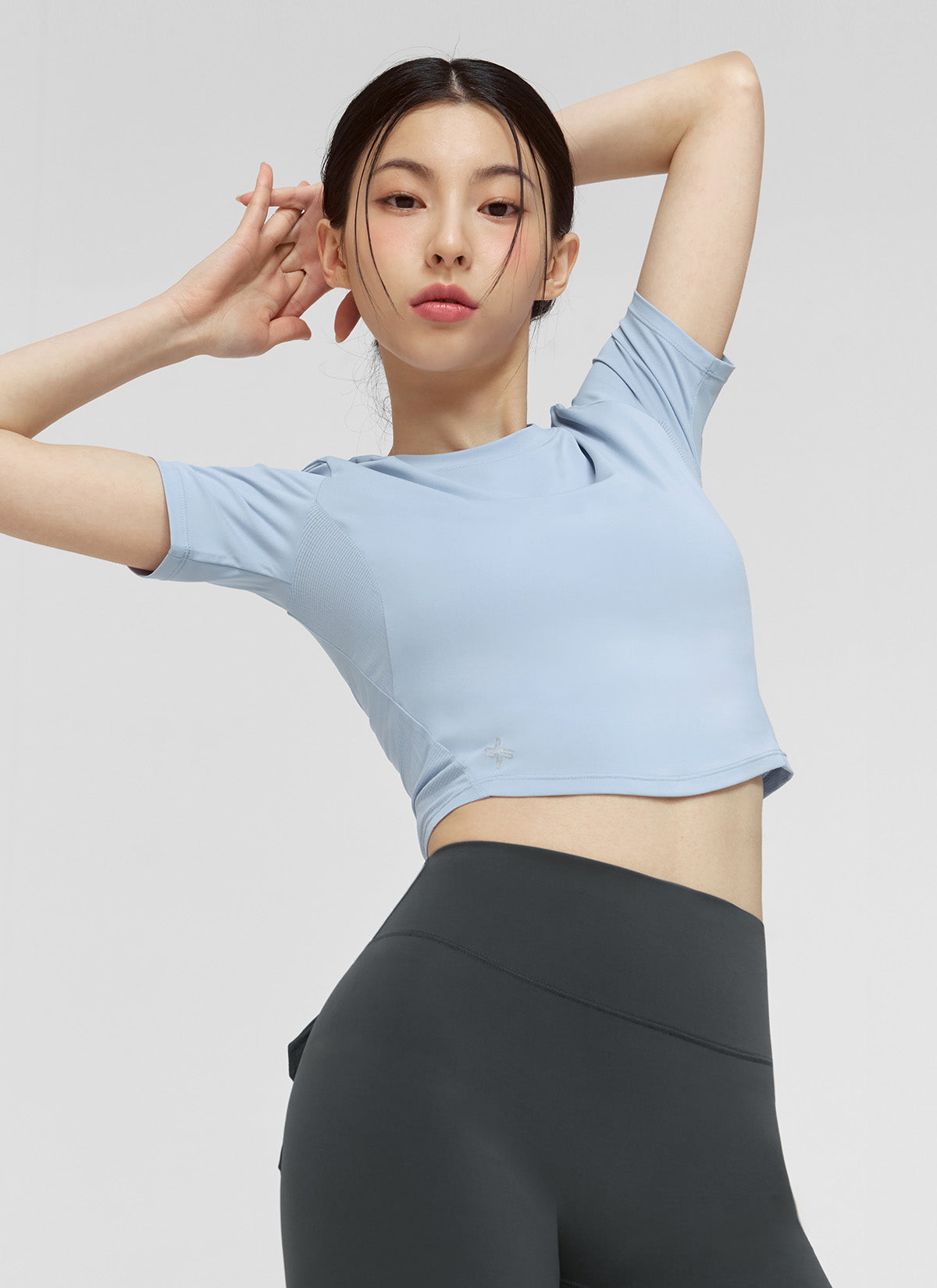 [1+1] Ice Scent Crop Short Sleeve