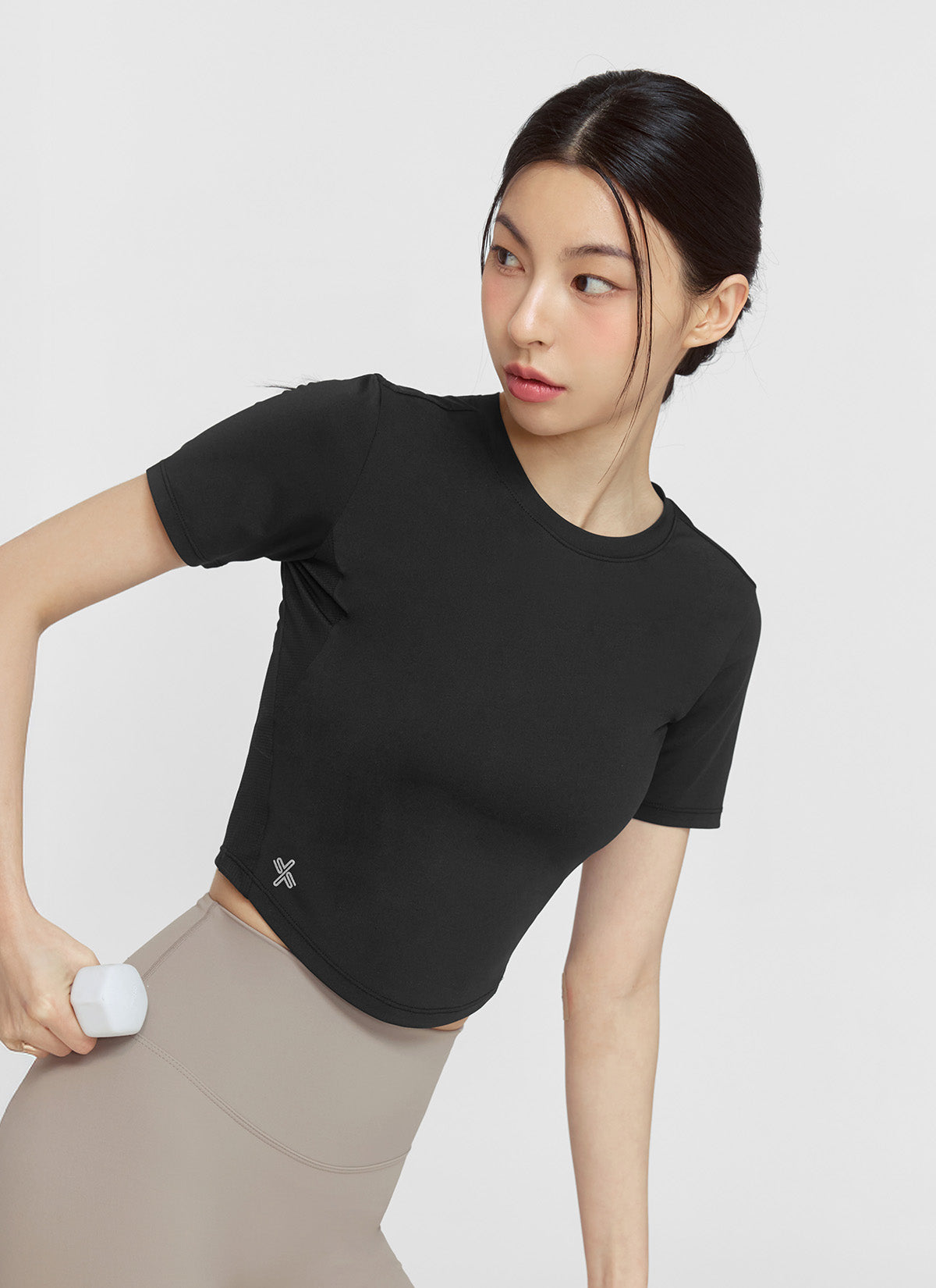 [1+1] Ice Scent Crop Short Sleeve
