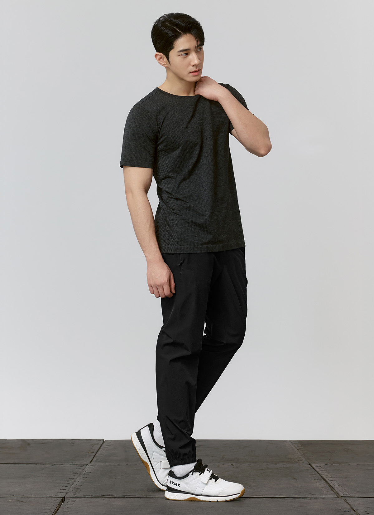 Stretch Tapered Jogger Pants