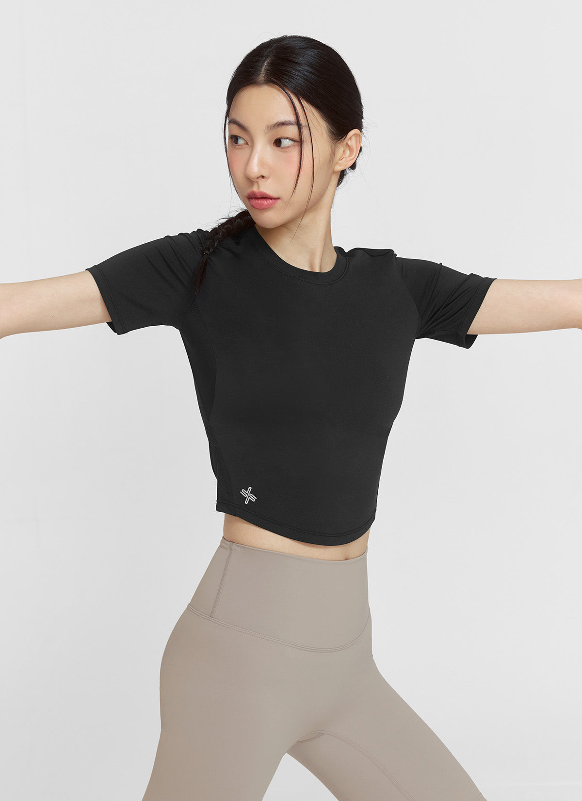 [1+1] Ice Scent Crop Short Sleeve