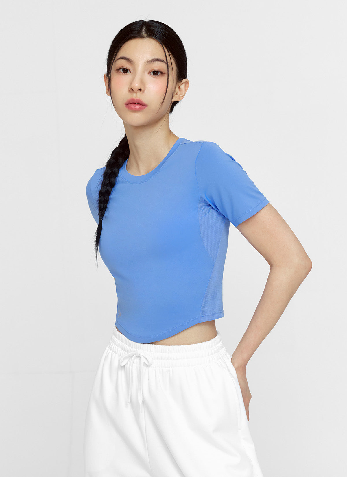 [1+1] Ice Scent Crop Short Sleeve