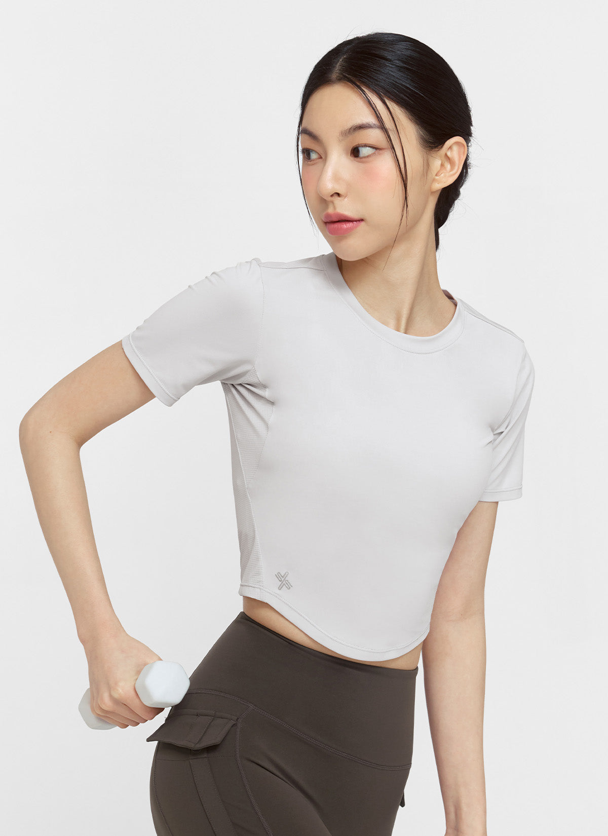[1+1] Ice Scent Crop Short Sleeve