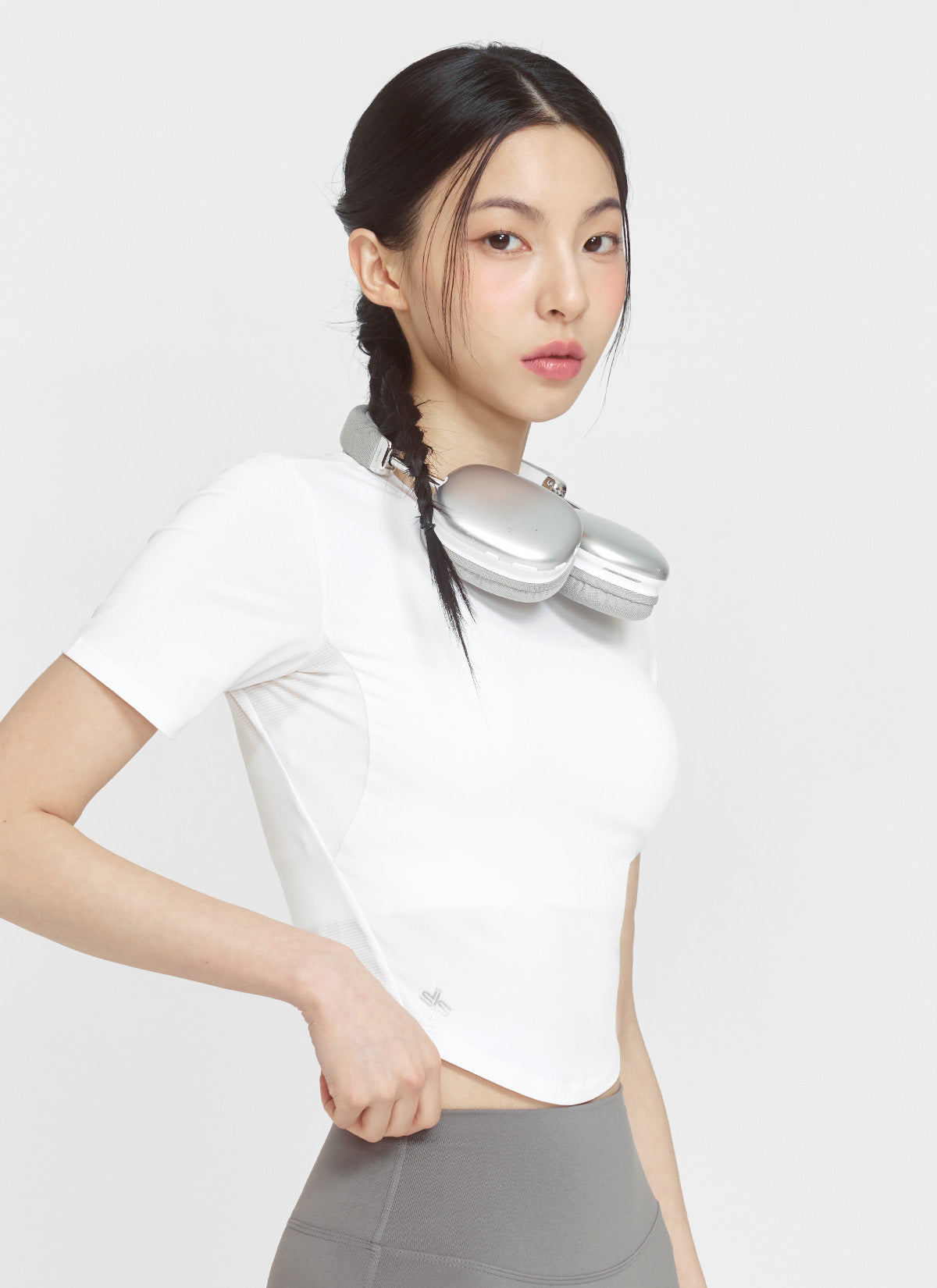 [1+1] Ice Scent Crop Short Sleeve