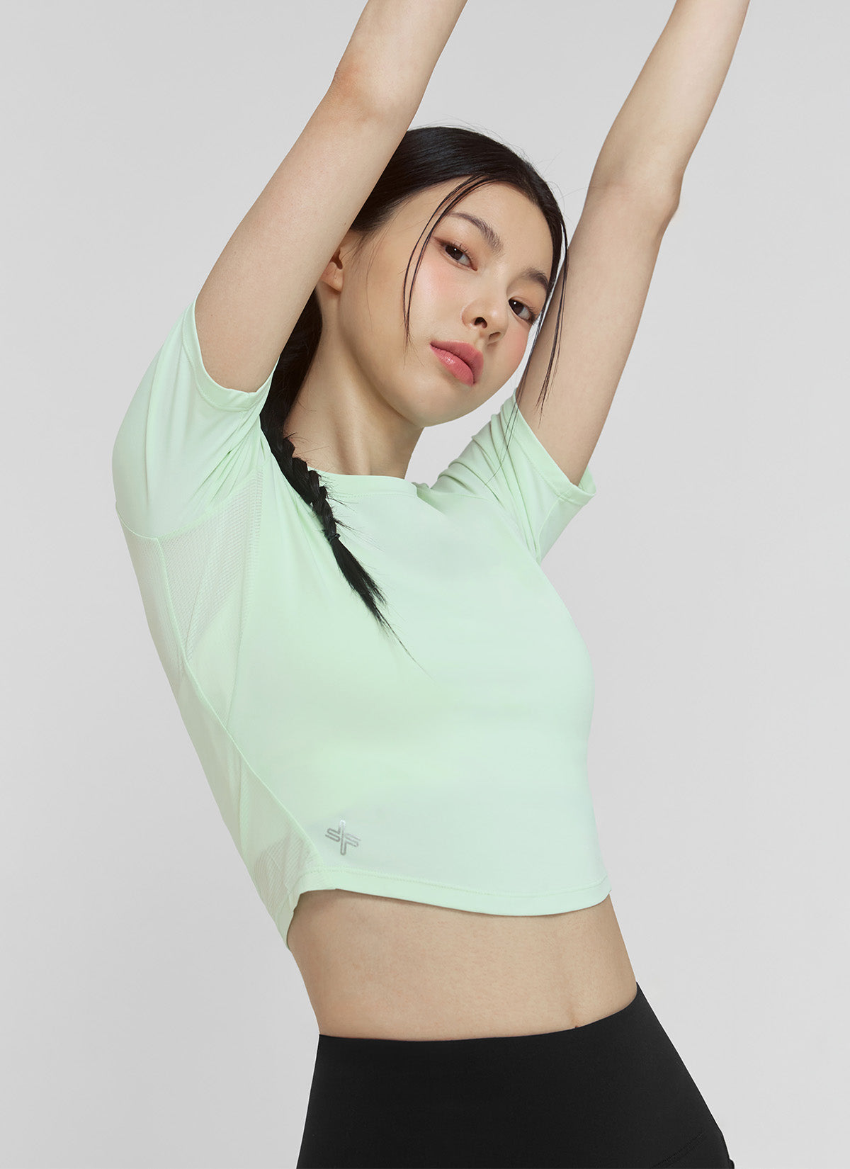 [1+1] Ice Scent Crop Short Sleeve