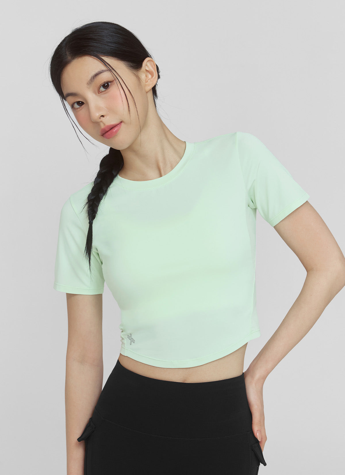 [1+1] Ice Scent Crop Short Sleeve