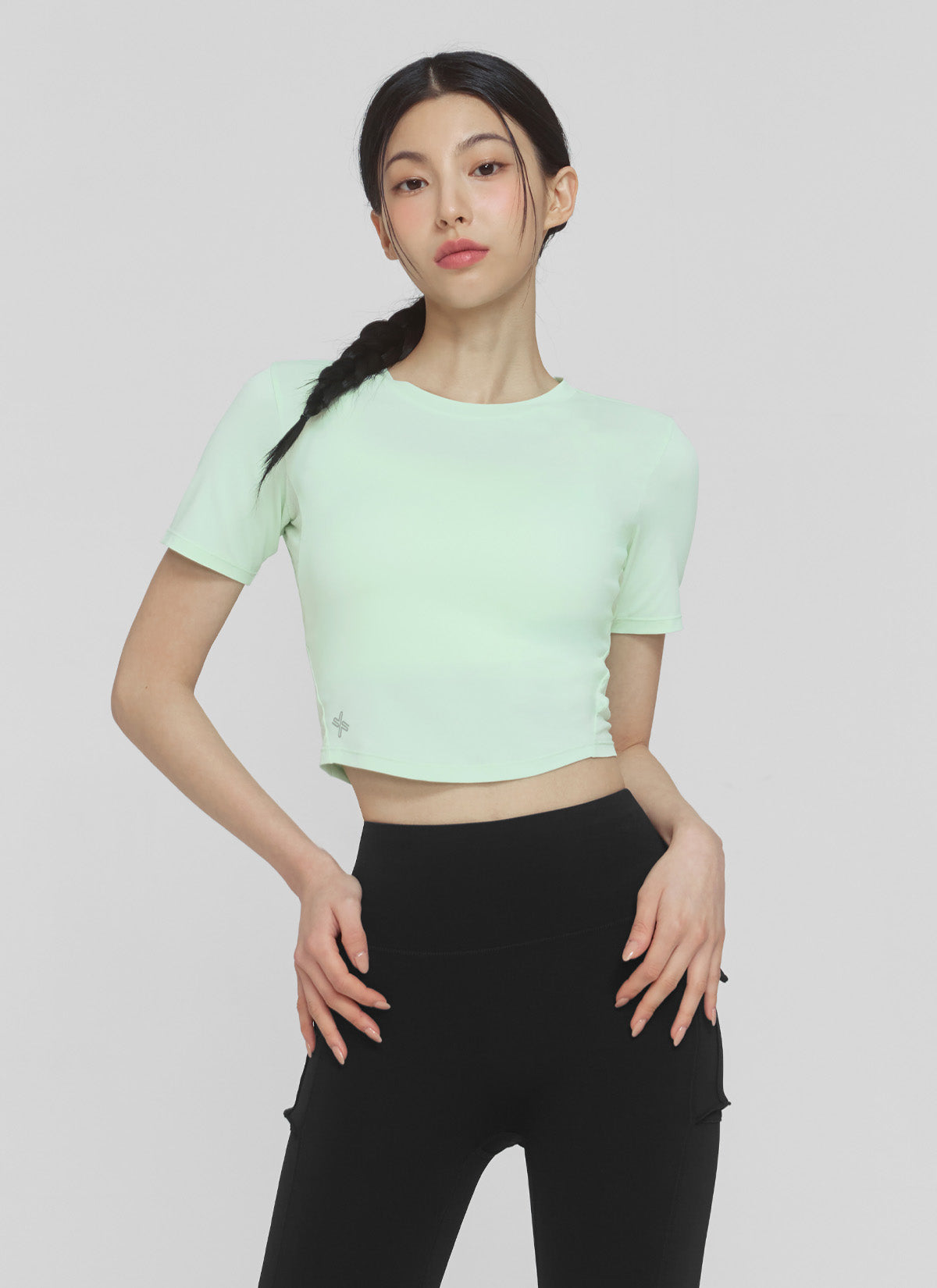 [1+1] Ice Scent Crop Short Sleeve