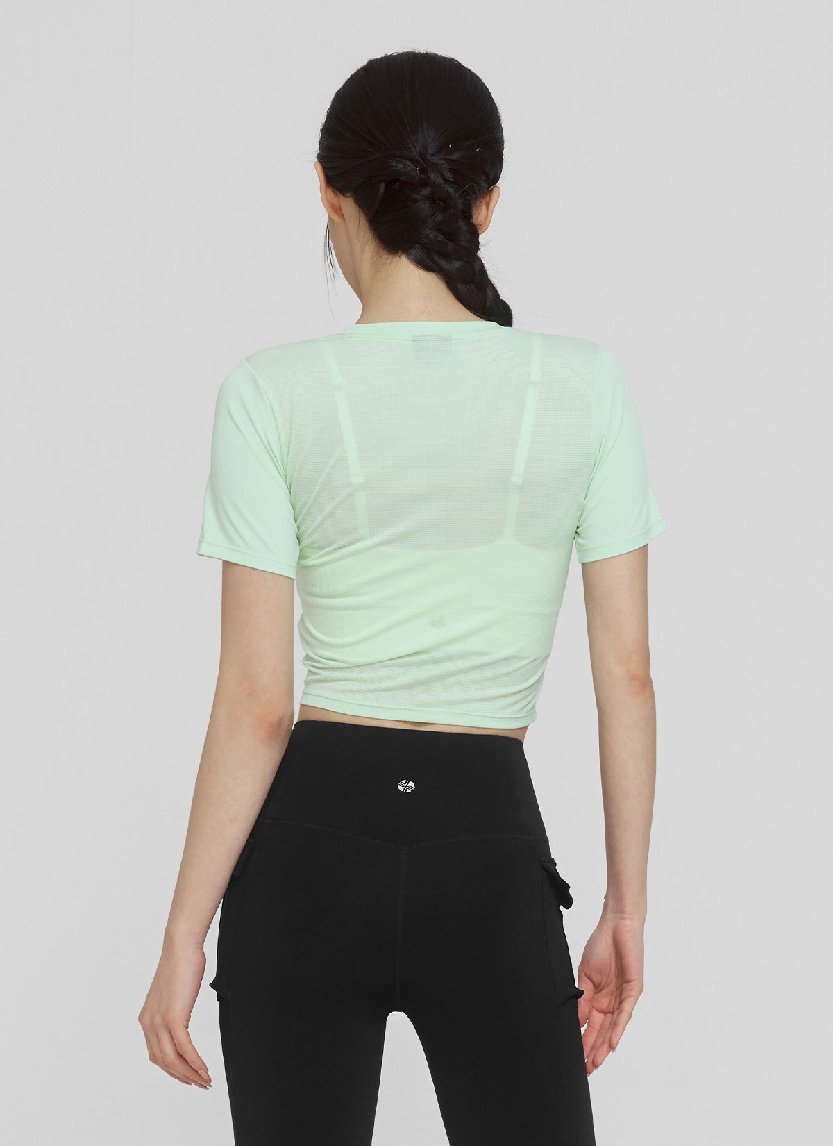 [1+1] Ice Scent Crop Short Sleeve