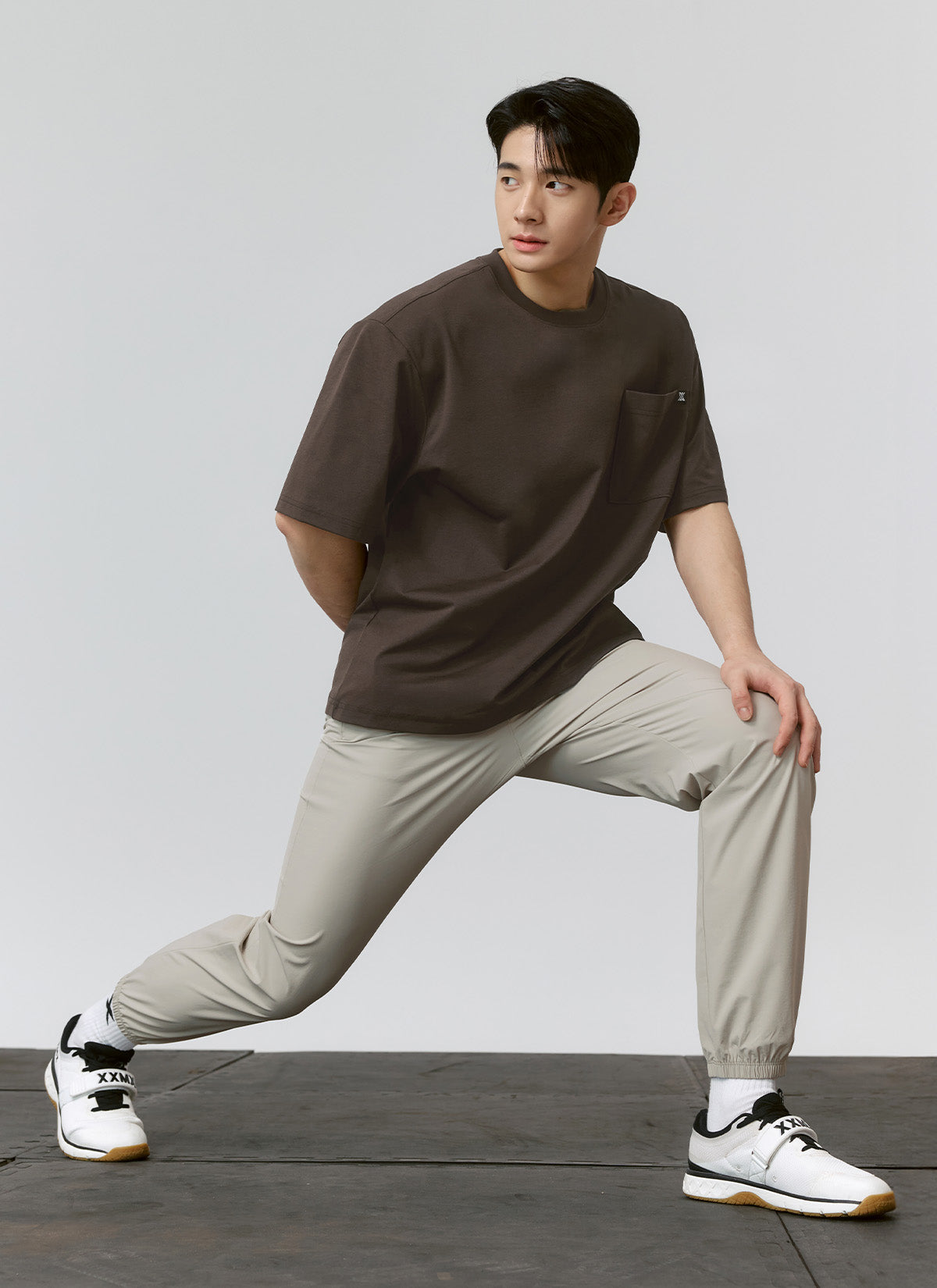 Stretch Tapered Jogger Pants
