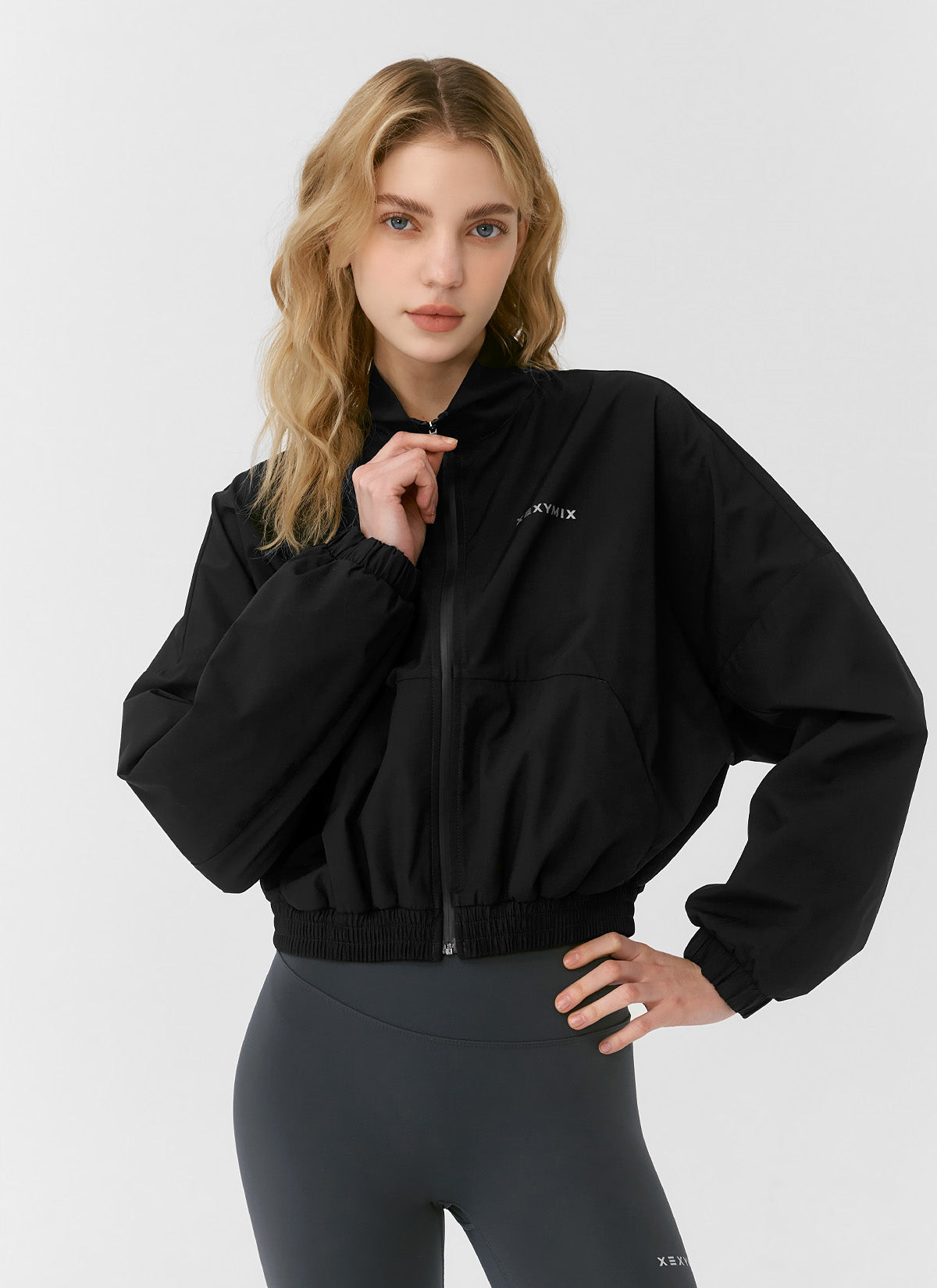 Hot Burning Light Highneck Crop Jumper