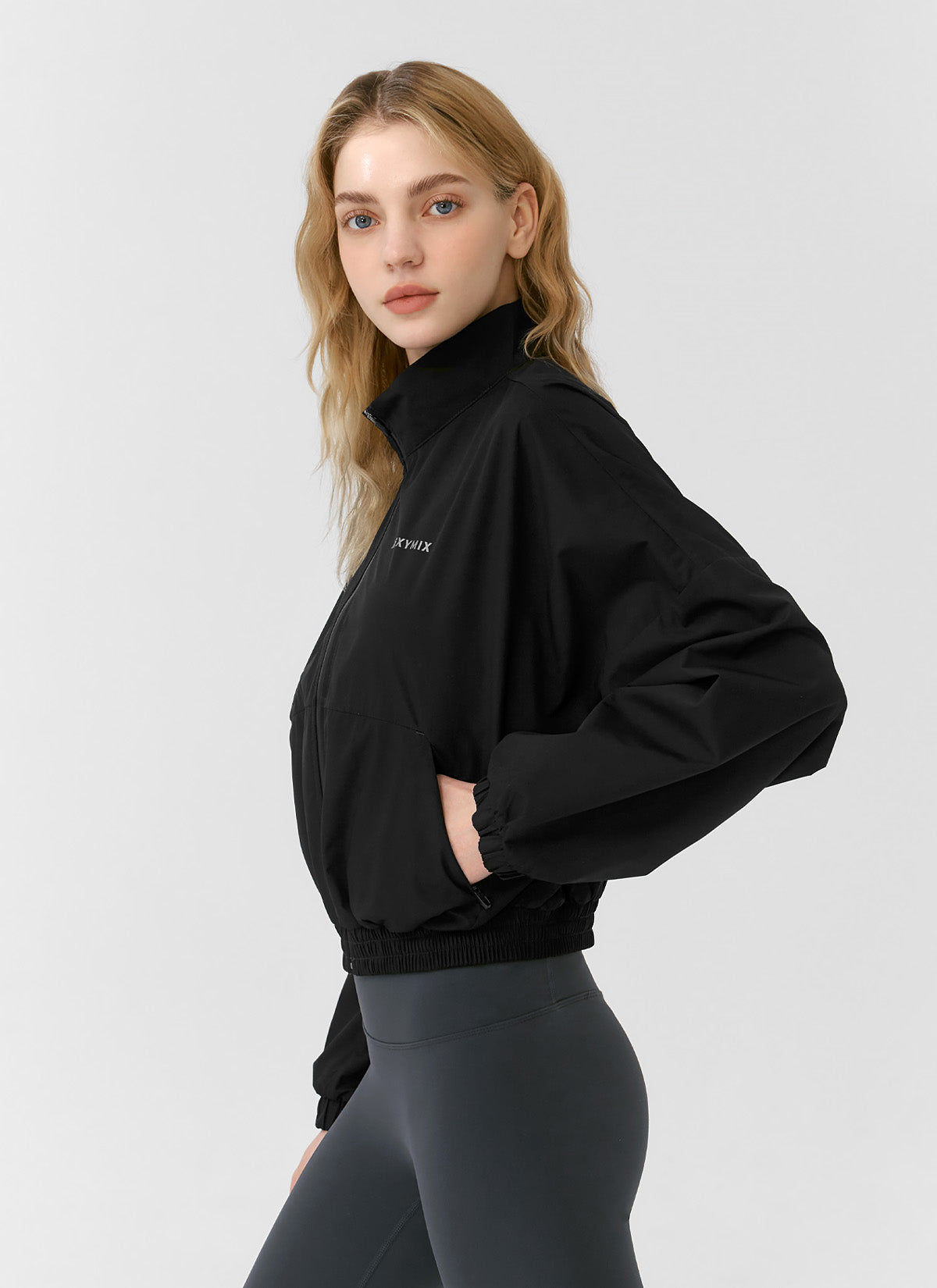 Hot Burning Light Highneck Crop Jumper