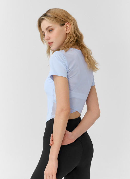 Breathable Power Mesh Short Sleeve