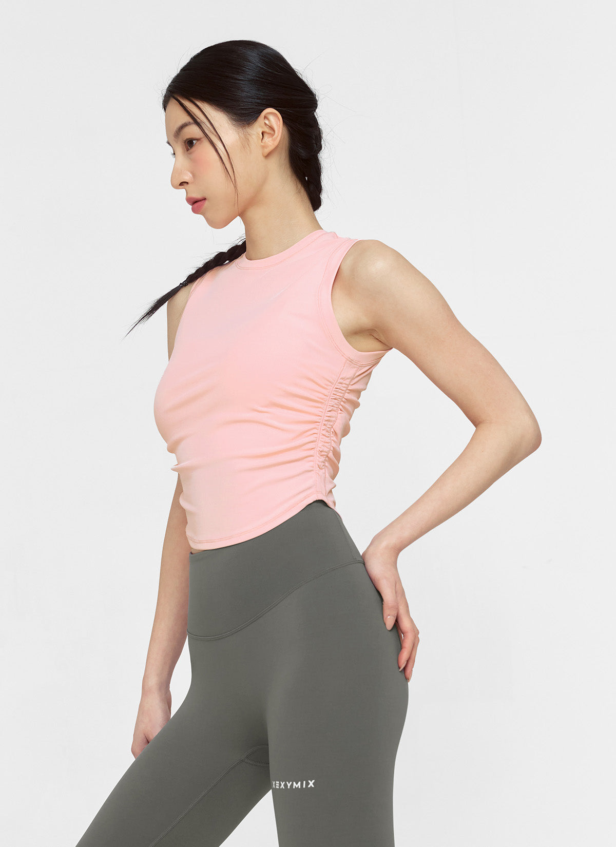 Relax Shirring Sleeveless
