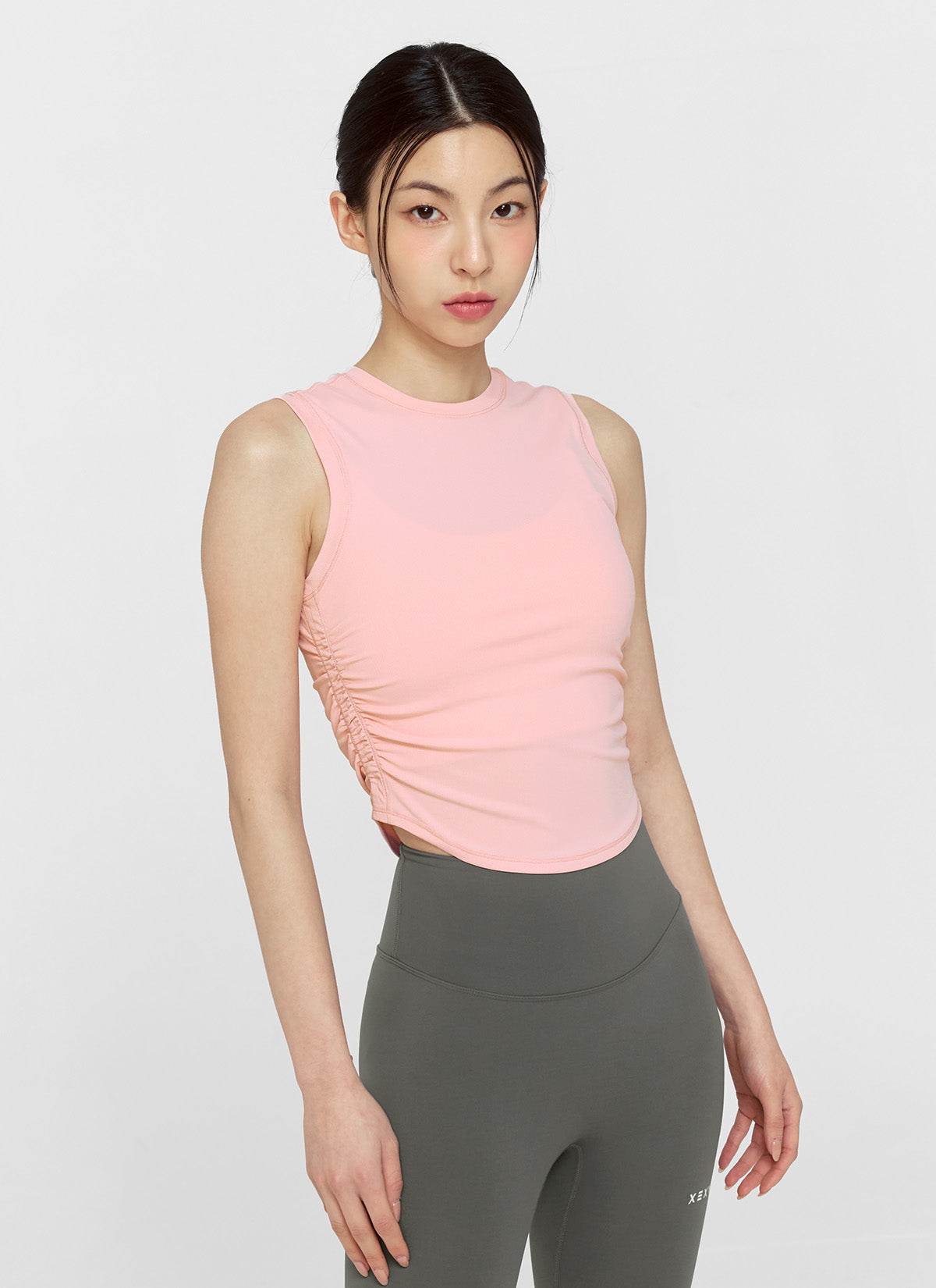 Relax Shirring Sleeveless