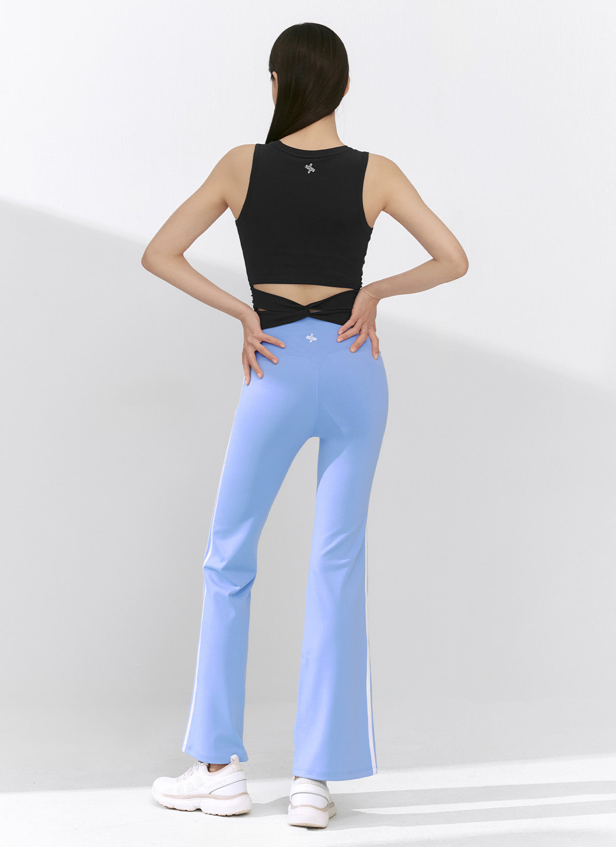 Ribbed Back Twist Sleeveless