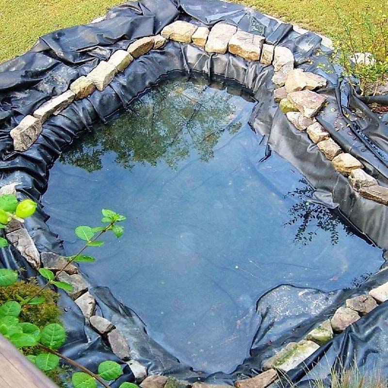 HDPE Flexible Water Garden Fish Pond Liner 20'*20'