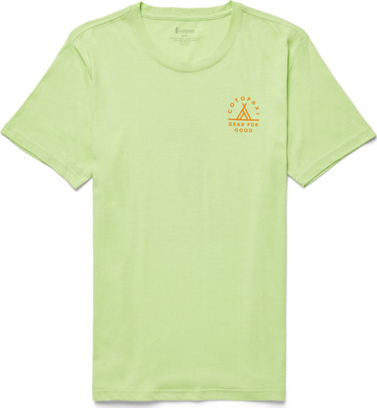 Men's Llama Map Organic Tee