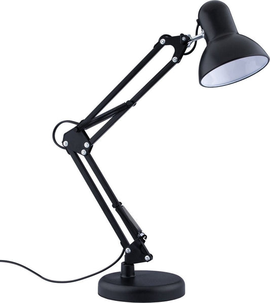 Bureaulamp - Verstelbaar - Retro - Klassiek - 1x40 watt - Zwart
