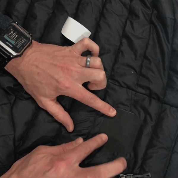 Gear Aid Tenacious Tape Repair Patches Black & Clear 3"