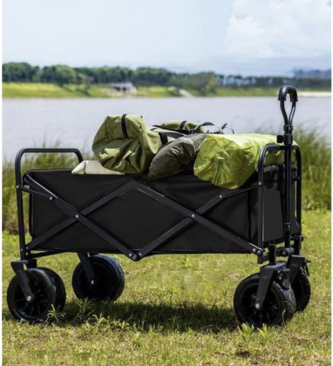 Gardlov Opvouwbare Transportkar - 100 kg Draagkracht, Draaibare Wiele