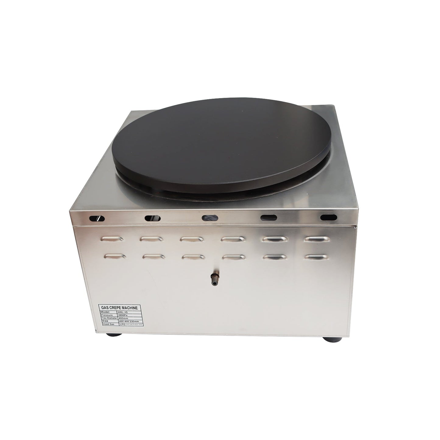 LP Gas Single Crepe Maker
