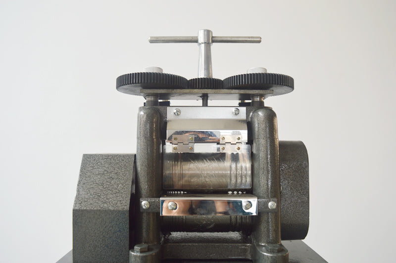 110V Rolling Mill For Jewelry Gold Making Flake Machine