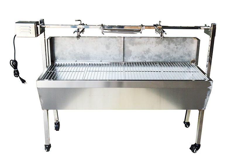 110V Stainless Steel Spit Roaster