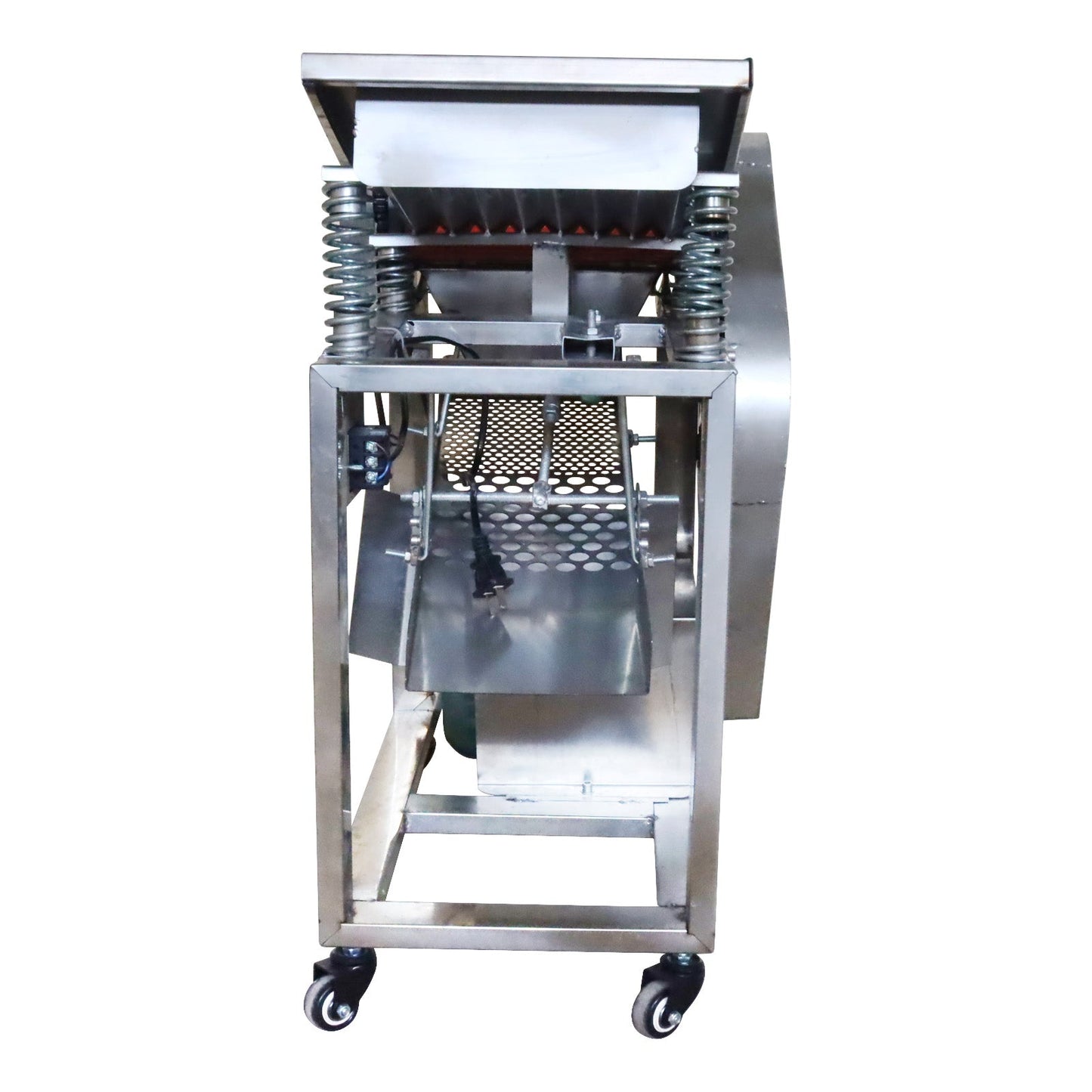 Pea peeling machine