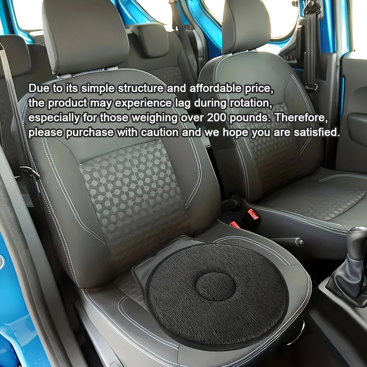 Rotating Car Seat Cushion, 360° Swivel Chair Pad – TJR5X2M