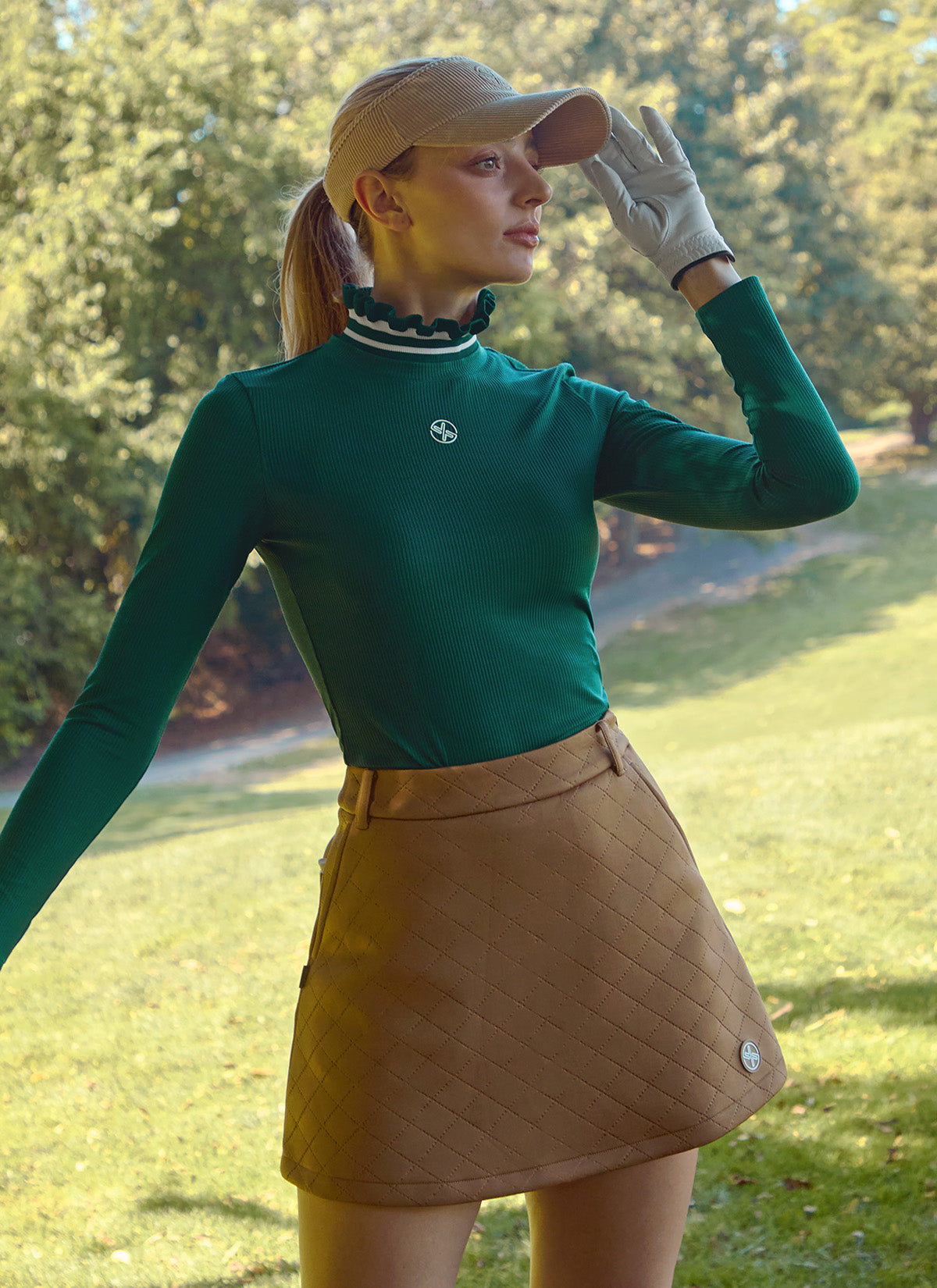 Embo Cushion A-Line Skirt