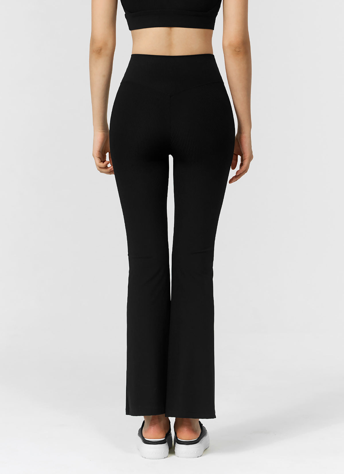 Comfort Tension Ribbed Bootscut Pants